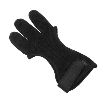 Γάντια Σκοποβολής Bow Arrow Three Finger Gloves Outdoor Sports Τοξοβολία Ανδρικά και γυναικεία αναπνεύσιμα δάχτυλα προστασία Σκοποβολή