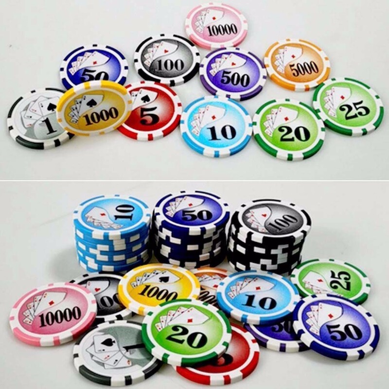 Golfa bumbiņu marķieris ar standarta cepures klipsi Magnētiskais sakausējuma marķieris Golfa piederumi Pokera numuri