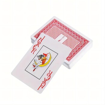 Mooth водоустойчиви Baccarat Texas Hold\'em пластмасови карти за игра PVC покер клубни карти Устойчиви на износване 2,48*3,46 инча