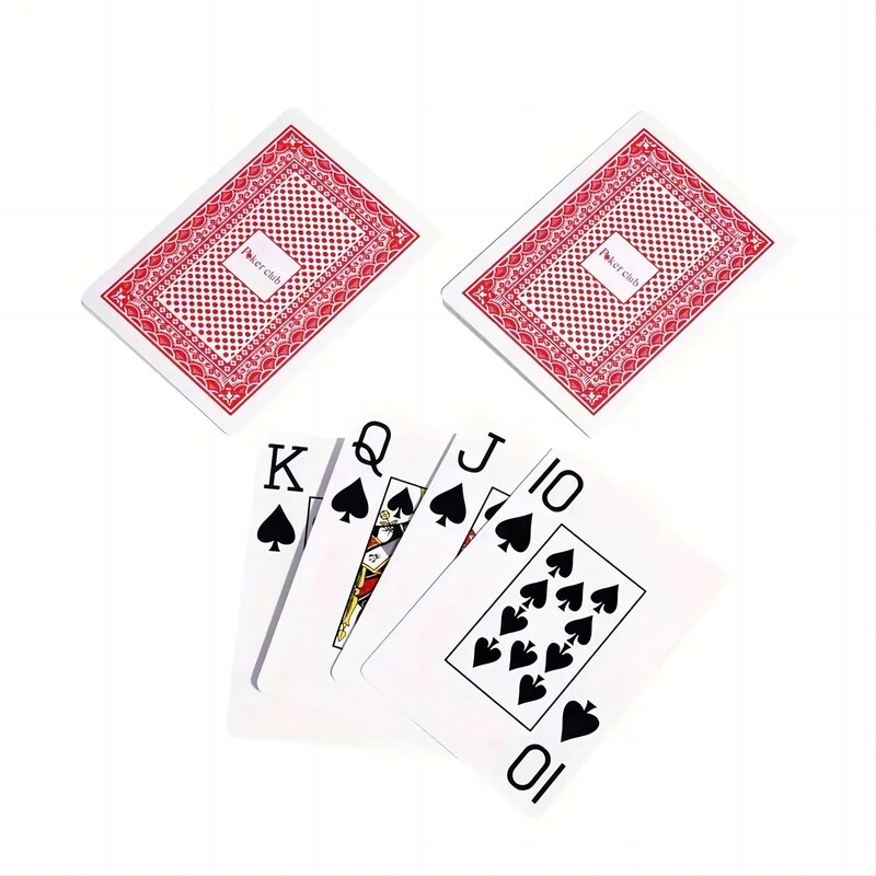 Mooth vodootporne Baccarat Texas Hold'em plastične igraće karte PVC poker klubske karte otporne na habanje 2,48*3,46 inča