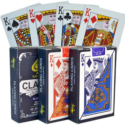 PVC New Pattern Plastic Waterproof Film Adult Playing Cards Game Poker Cards Board Games 58*88mm Cards Poker Cards