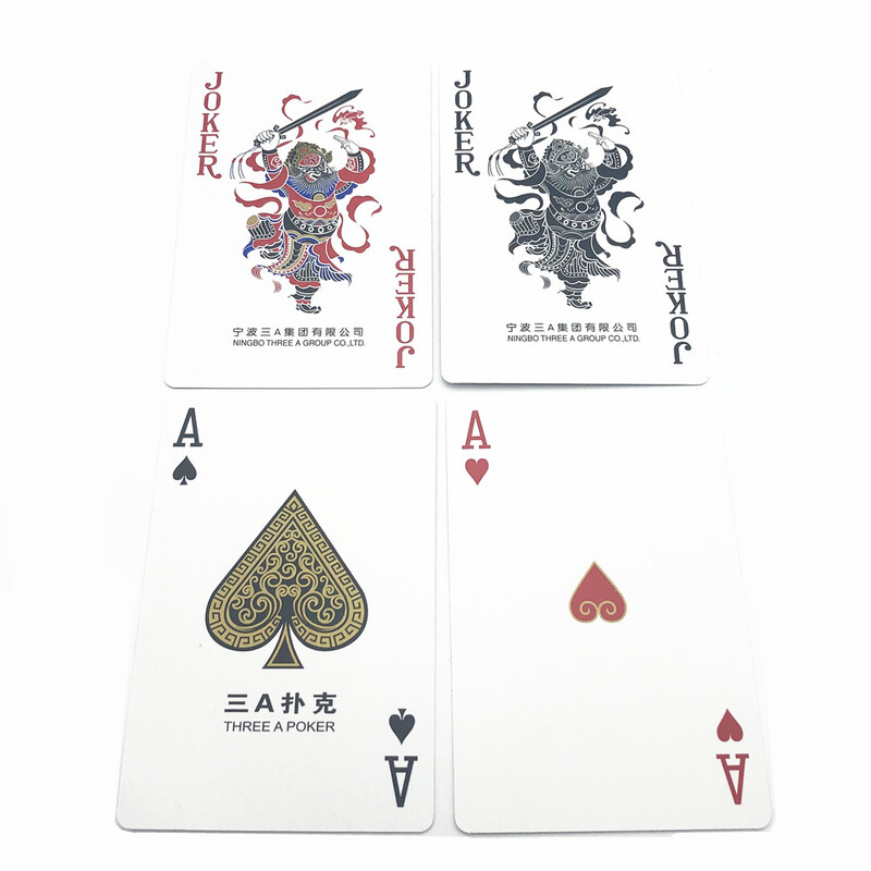 1 špil poker karata Kineski stil Pekinška opera Igraće karte Kreativni darovi Društvena igra L667