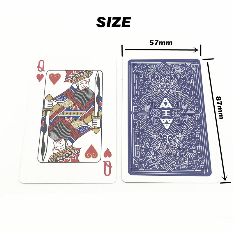 1 špil poker karata Kineski stil Pekinška opera Igraće karte Kreativni darovi Društvena igra L667