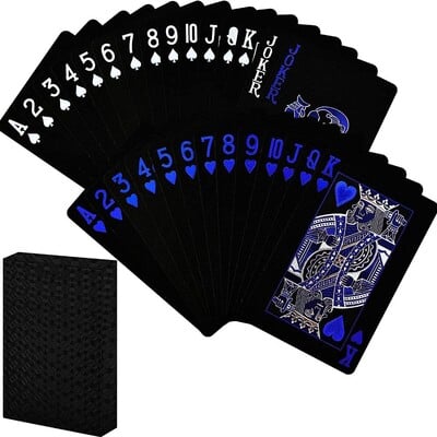 Premium Waterproof PVC Playing Cards with Box - Perfect for Parties, Games, Cardistry & Magic Tricks!