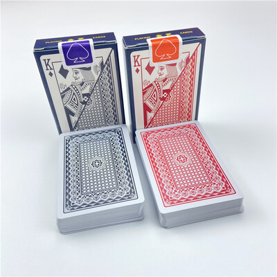 New Plastic Playing Cards 5.8CMX8.8CM Waterproof Folding Repair Gram PVC Washable Adult Soha Bridge Entertainment