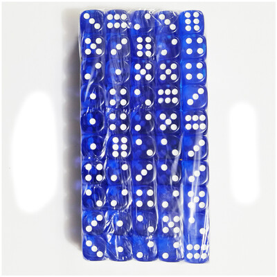 100 ks/sada D6 kociek 12 mm 6-stranné viacfarebné priehľadné akrylové kocky so zaoblenými hranami pre stolovú hru DND, drink, párty