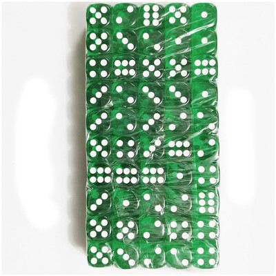 100 ks/sada D6 kociek 12 mm 6-stranné viacfarebné priehľadné akrylové kocky so zaoblenými hranami pre stolovú hru DND, drink, párty