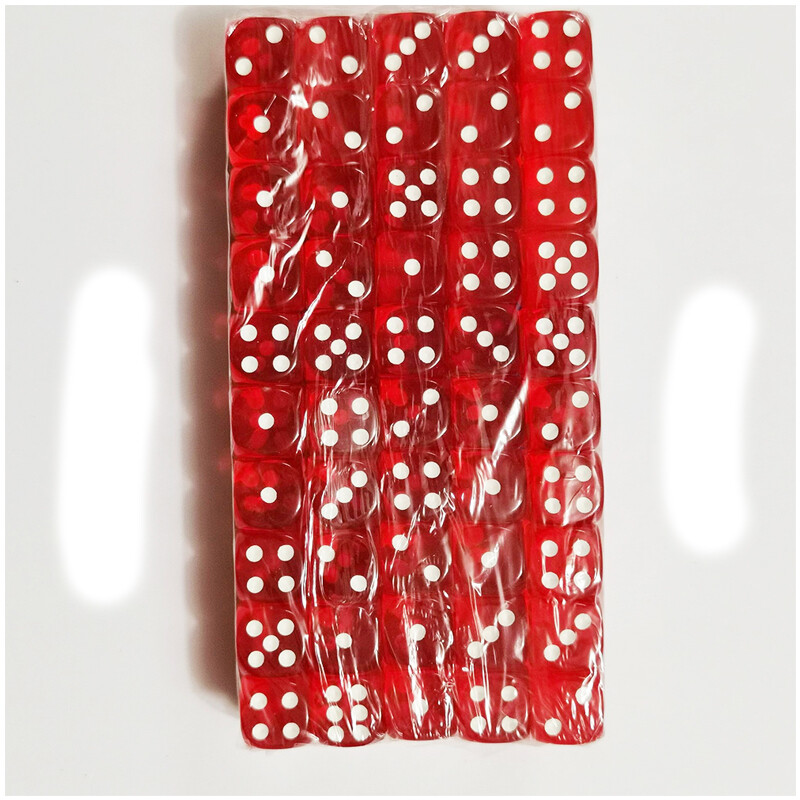 100 ks/sada D6 kociek 12 mm 6-stranné viacfarebné priehľadné akrylové kocky so zaoblenými hranami pre stolovú hru DND, drink, párty