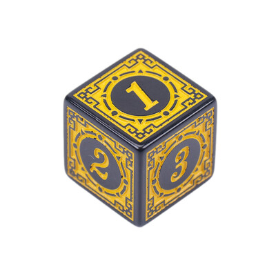 10 kom/pak. Akrilne kocke D6 s rezbarenim uzorkom 6-strane dodaci Polyhedron Šarene kocke Kocke za digitalne igre