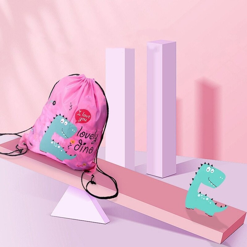 Naujas vandeniui atsparus dinozaurų vaikiškas plaukimo krepšys Nešiojamas baseino laikymo krepšys Sporto paplūdimio laikymo krepšys