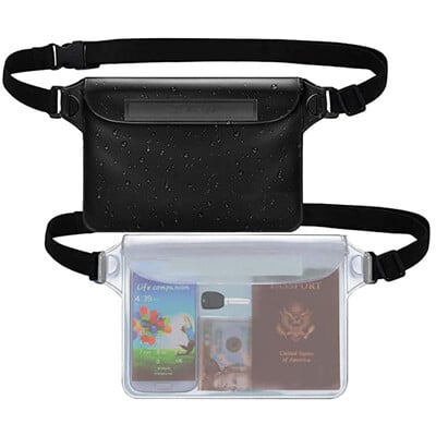 1PC Водоустойчива чанта за колан за мобилен телефон Чанта за колан Fanny Pack Drift Diving Swimming Beach Accessories Каишка за кръста за жени Мъже