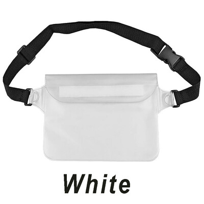 1 buc. Geantă de talie impermeabilă pentru telefonul mobil, geantă pentru curea, pachet de rochie, scufundări, înot, accesorii pentru plajă, curea de talie pentru femei, bărbați