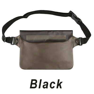 1 buc. Geantă de talie impermeabilă pentru telefonul mobil, geantă pentru curea, pachet de rochie, scufundări, înot, accesorii pentru plajă, curea de talie pentru femei, bărbați