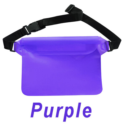 1 buc. Geantă de talie impermeabilă pentru telefonul mobil, geantă pentru curea, pachet de rochie, scufundări, înot, accesorii pentru plajă, curea de talie pentru femei, bărbați