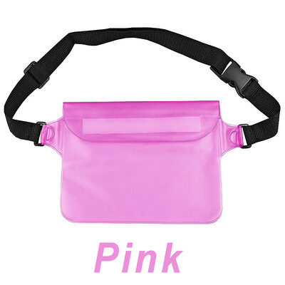 1 buc. Geantă de talie impermeabilă pentru telefonul mobil, geantă pentru curea, pachet de rochie, scufundări, înot, accesorii pentru plajă, curea de talie pentru femei, bărbați