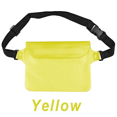 1 buc. Geantă de talie impermeabilă pentru telefonul mobil, geantă pentru curea, pachet de rochie, scufundări, înot, accesorii pentru plajă, curea de talie pentru femei, bărbați