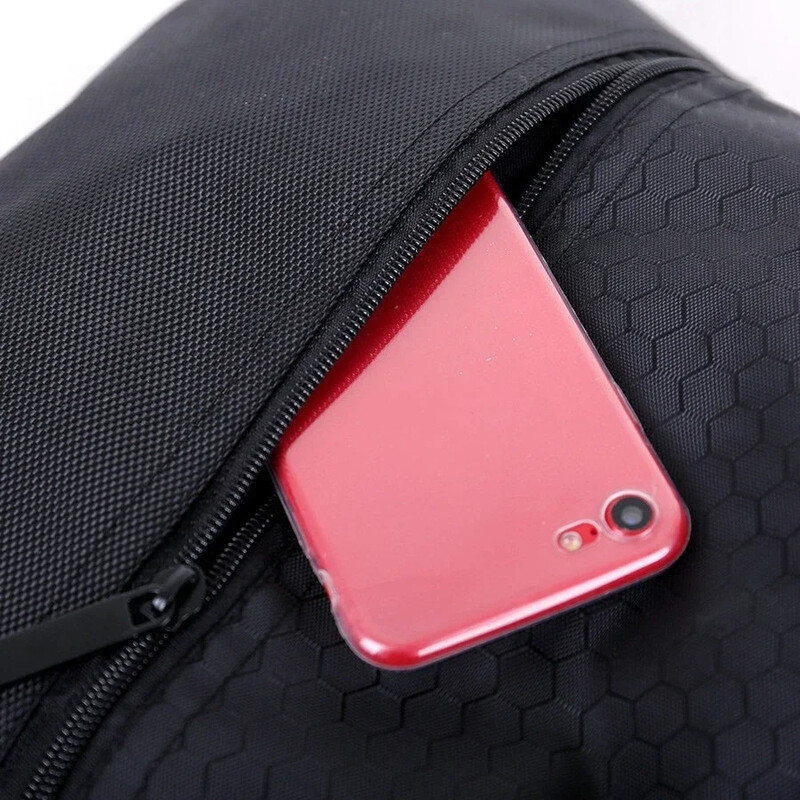 Sport în aer liber Buzunar cu șnur Rucsac simplu Rucsac fitness pentru bărbați și femei Geantă ușoară de baschet Geantă Oxford cu fermoar