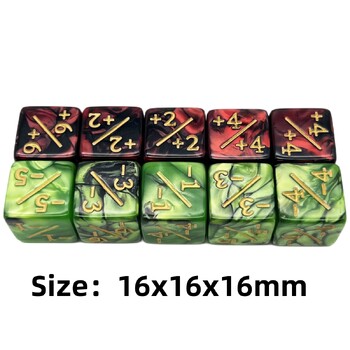 Dice D6 Games Counter Dice Висококачествени D6 Dice Plain Color Смесени цветове Мраморен ефект за математическа игра Аксесоари за игра на карти