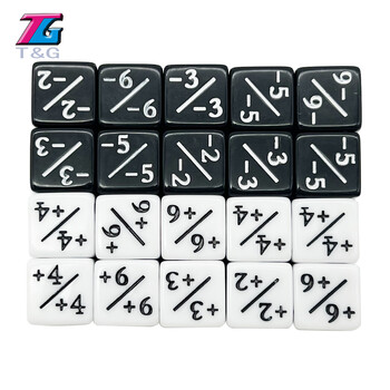 Dice D6 Games Counter Dice Висококачествени D6 Dice Plain Color Смесени цветове Мраморен ефект за математическа игра Аксесоари за игра на карти