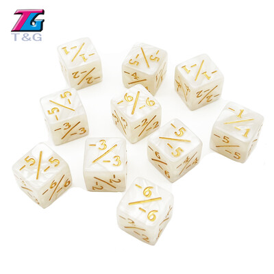 Kocky D6 hry Počítadlo kociek Vysokokvalitné kocky D6 Jednofarebné zmiešané farby Mramorový efekt pre matematické hry Kartové hry Príslušenstvo