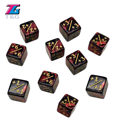 Kocky D6 hry Počítadlo kociek Vysokokvalitné kocky D6 Jednofarebné zmiešané farby Mramorový efekt pre matematické hry Kartové hry Príslušenstvo