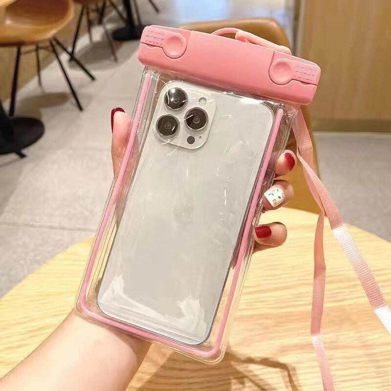 Univerzalna zapečaćena telefonska vodootporna torbica s uzicom za tijelo, torbica za telefon za plivanje i ronjenje na dodir