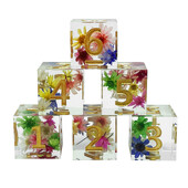 6 ks Vynikajúca sada kociek z polyédrovej formy, viacfarebné retro čísla, prenosné hračky, DND RPG TRPG, párty stolové hry