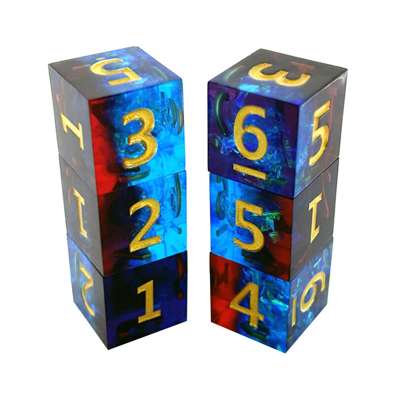 6 ks Vynikajúca sada kociek z polyédrovej formy, viacfarebné retro čísla, prenosné hračky, DND RPG TRPG, párty stolové hry