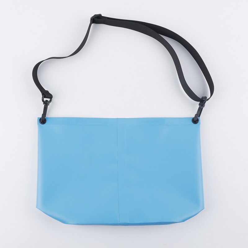 Geantă de ambreiaj impermeabilă Geantă de depozitare cu fermoar Geantă de înot impermeabilă pentru un umăr Geantă mică de călătorie în aer liber