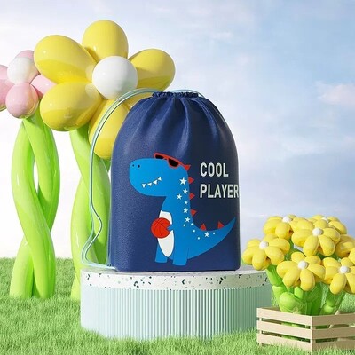 Prijenosna dječja torba za plivanje s dinosaurima Nova vodootporna torba za pohranu za plivanje na plaži Putna torba za pohranu za fitness