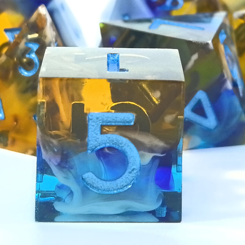 7 bucăți/set zaruri poliedrice din rășină, mai multe culori, zaruri cu muchie ascuțită, potrivite pentru jocuri de rol RPG, joc de cărți