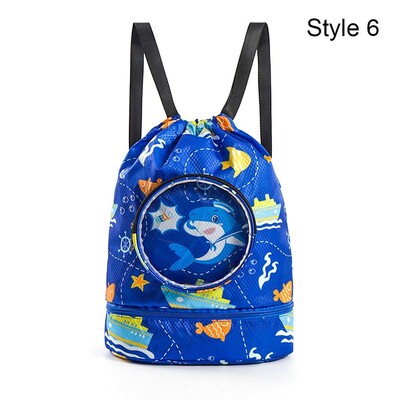 Suho mokro odvajanje, dječja torba za plažu s uzicom, vodootporna, podesiva, za sportsko plivanje, putovanja, fitness, torba za plivanje na plaži za djecu