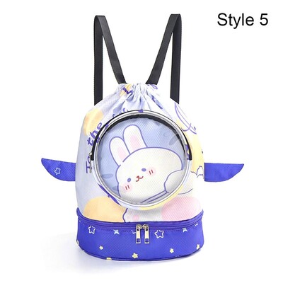 Suho mokro odvajanje, dječja torba za plažu s uzicom, vodootporna, podesiva, za sportsko plivanje, putovanja, fitness, torba za plivanje na plaži za djecu