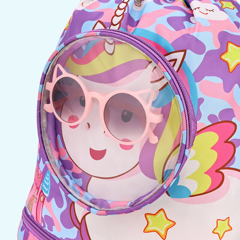 Gyermek rajzfilm úszótáska vízálló gyerekeknek női nedves száraz ruhák cipőkkel védőszemüveg tárolótáska medence sport hátizsák