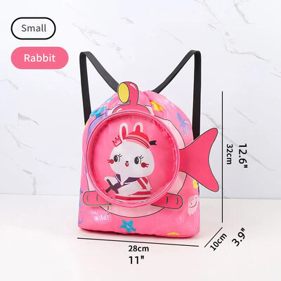 Dječja torba za plivanje Dječja vodootporna torbica za pohranu na rame Ruksak za ručnu prtljagu Torba za mokro suho odvajanje Torbica velikog kapaciteta