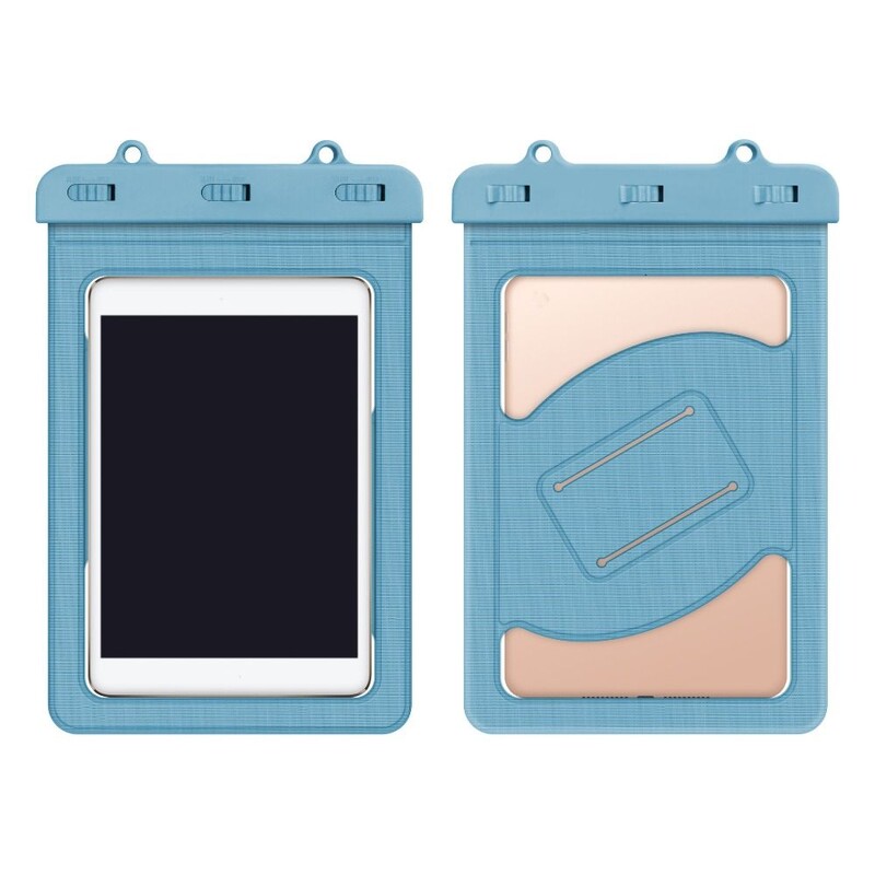 Husă transparentă pentru tabletă, impermeabilă, cu curea, geantă de protecție multifuncțională pentru tabletă, husă impermeabilă pentru tabletă de vară