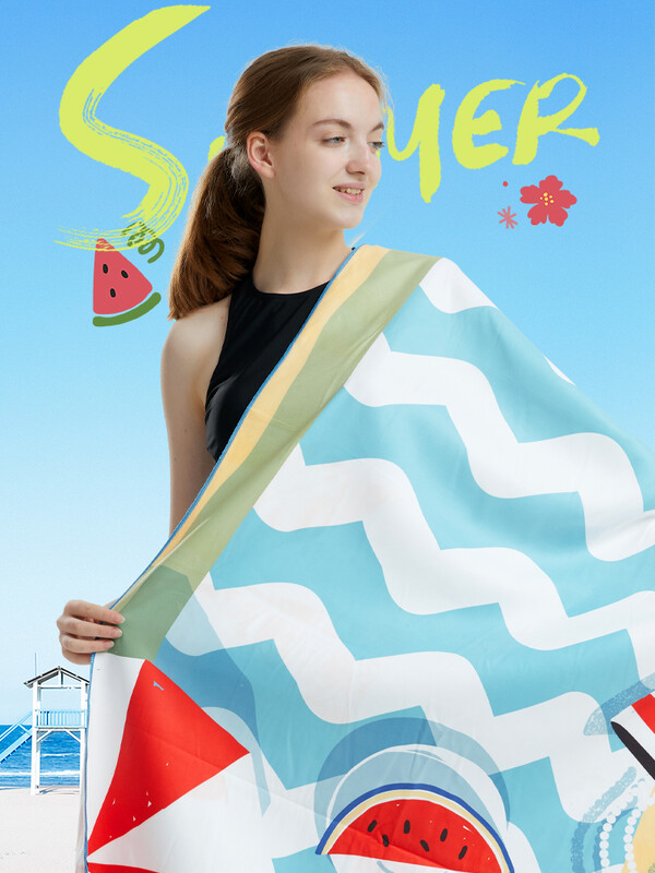 Veliki ručnici za plažu Ručnici za plažu od mikrovlakana Brzo sušeći ručnik Ručnici za plažu od pijeska Oblak Ručnik za plažu za odrasle Ručnik za bazen za putne plivače（S10）