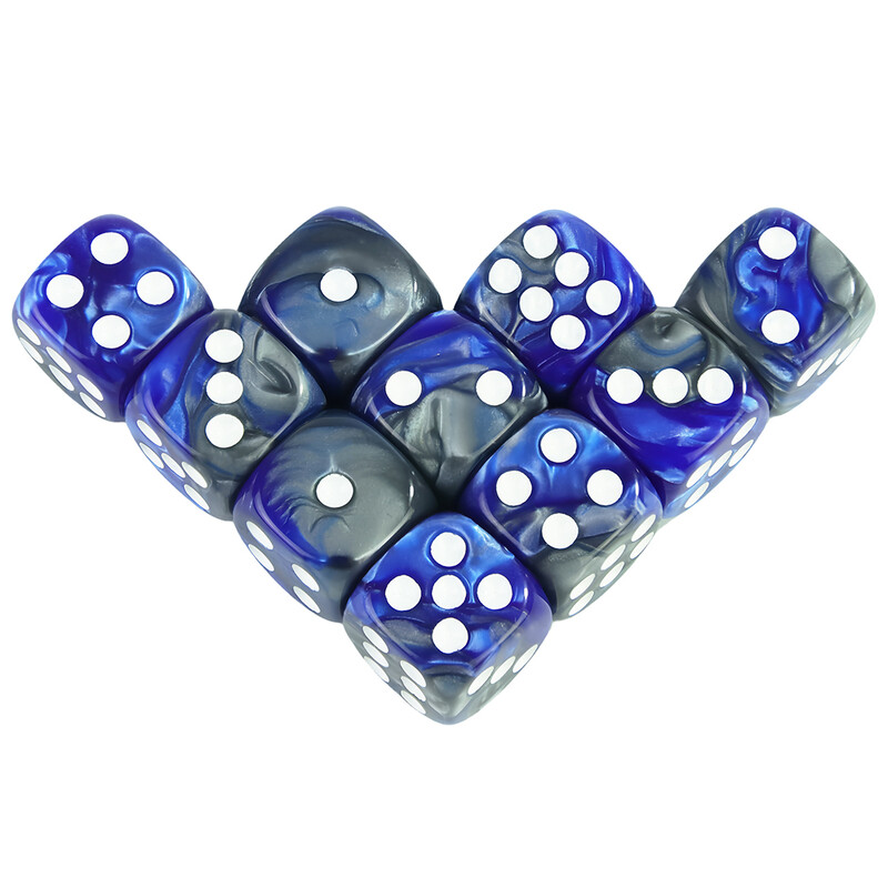 12 mm D6 akrilne kockice Mini 6-strane dvobojne kockice s okruglim kutom za igre s kockicama za klupsku zabavu DND RPG društvene igre Dodaci za barski stol