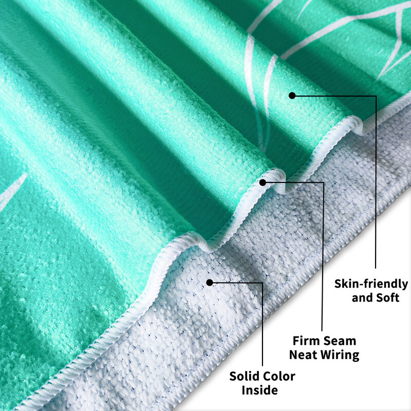 Ručnik za plažu od mikrovlakana Veliki upijajući ručnik za kupanje Brzosušeća krema za sunčanje za odrasle Djecu Putovanja Bazen Uzorak morske zvijezde