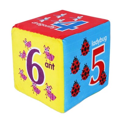 15 cm veľké penové kocky D6 kocky bodkové kocky matematické výučbové pomôcky mäkké penové kocky na hranie a výučbu pre batoľatá, bábätká a deti