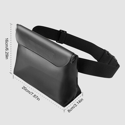 PVC torba preko ramena Vodootporna brtvena torba za plivanje Prozirna torba za zaštitu od suhe tvari za iphone torbica za mobilni telefon Fanny torba oko struka