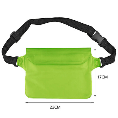 PVC torba preko ramena Vodootporna brtvena torba za plivanje Prozirna torba za zaštitu od suhe tvari za iphone torbica za mobilni telefon Fanny torba oko struka