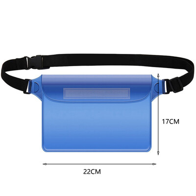 PVC torba preko ramena Vodootporna brtvena torba za plivanje Prozirna torba za zaštitu od suhe tvari za iphone torbica za mobilni telefon Fanny torba oko struka
