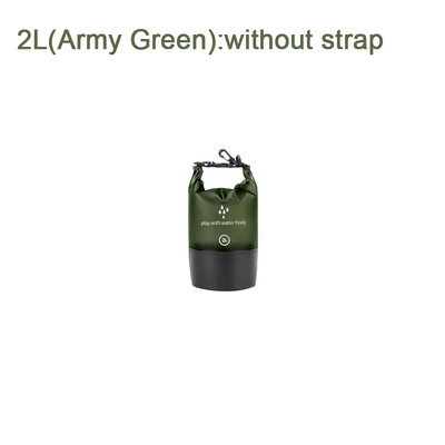 PVC vodootporna suha torba 2L/5L/10L/20L Ronjenje na otvorenom Sklopiva muška ženska torba za plivanje na plaži Rafting River Ocean ruksak