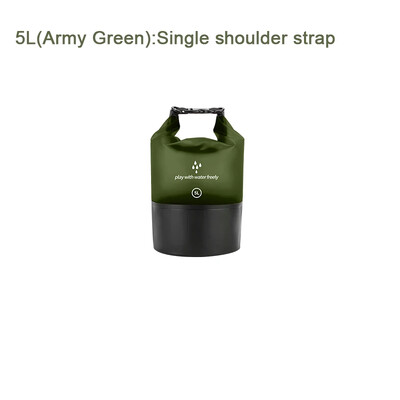 PVC vodootporna suha torba 2L/5L/10L/20L Ronjenje na otvorenom Sklopiva muška ženska torba za plivanje na plaži Rafting River Ocean ruksak