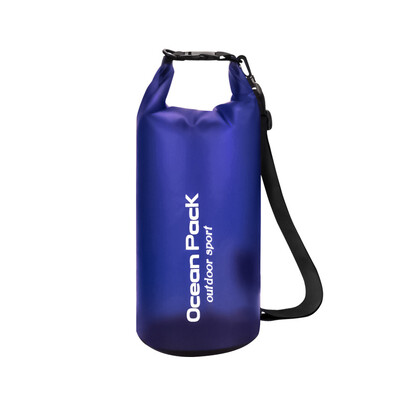 Αδιάβροχη τσάντα κολύμβησης Dry Sack 5L/10L/15L/20L Αδιάβροχες Floating Dry Gear Bags for Boating Fishing Rafting Swimming