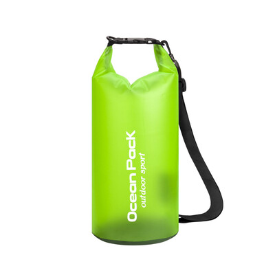 Αδιάβροχη τσάντα κολύμβησης Dry Sack 5L/10L/15L/20L Αδιάβροχες Floating Dry Gear Bags for Boating Fishing Rafting Swimming