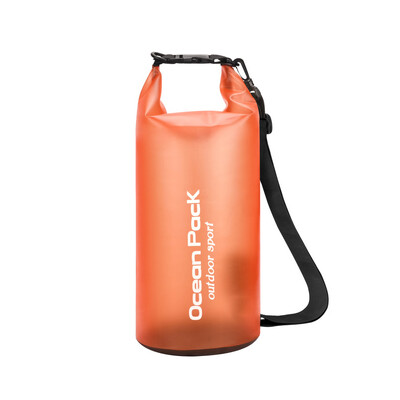 Αδιάβροχη τσάντα κολύμβησης Dry Sack 5L/10L/15L/20L Αδιάβροχες Floating Dry Gear Bags for Boating Fishing Rafting Swimming