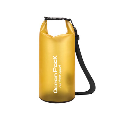 Αδιάβροχη τσάντα κολύμβησης Dry Sack 5L/10L/15L/20L Αδιάβροχες Floating Dry Gear Bags for Boating Fishing Rafting Swimming
