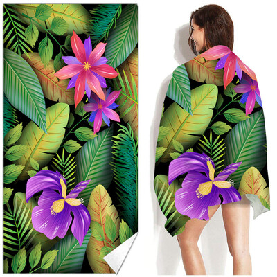 Mikroszálas strandtörölközők Ultrakönnyű kék fürdőlepedők Homokálló dupla belső cső folyóvízi hab úszókhoz úszómedencéhez